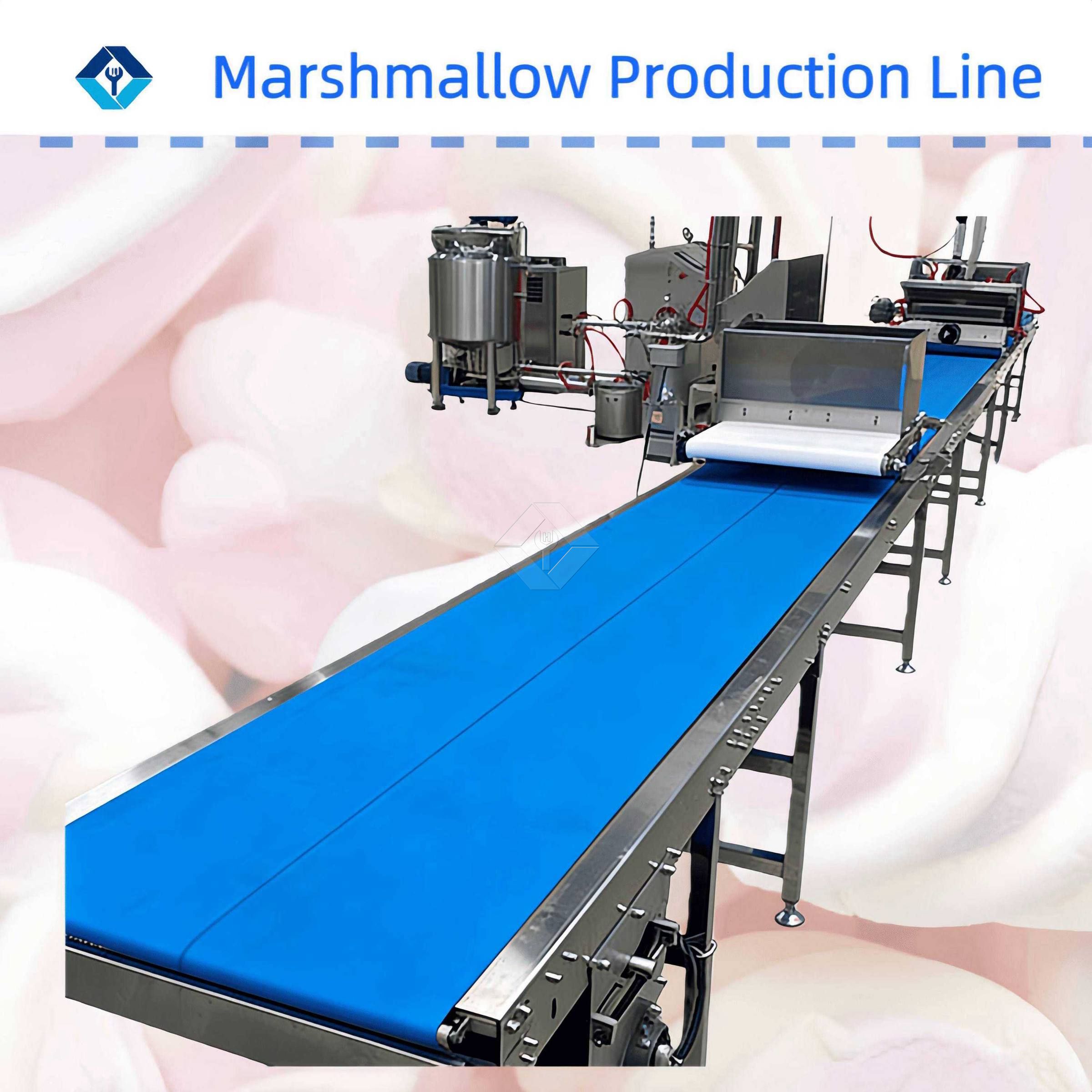 Marshmallow Production Line Energy-saving & Cost-efficient for Candy Making