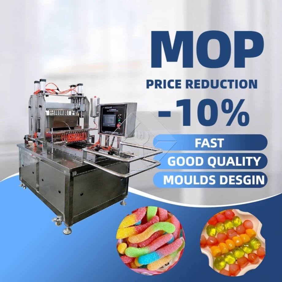 Small Gummy Candy Making Machine Jelly Gummy Bear Machines Small Jelly Candy Production Machine