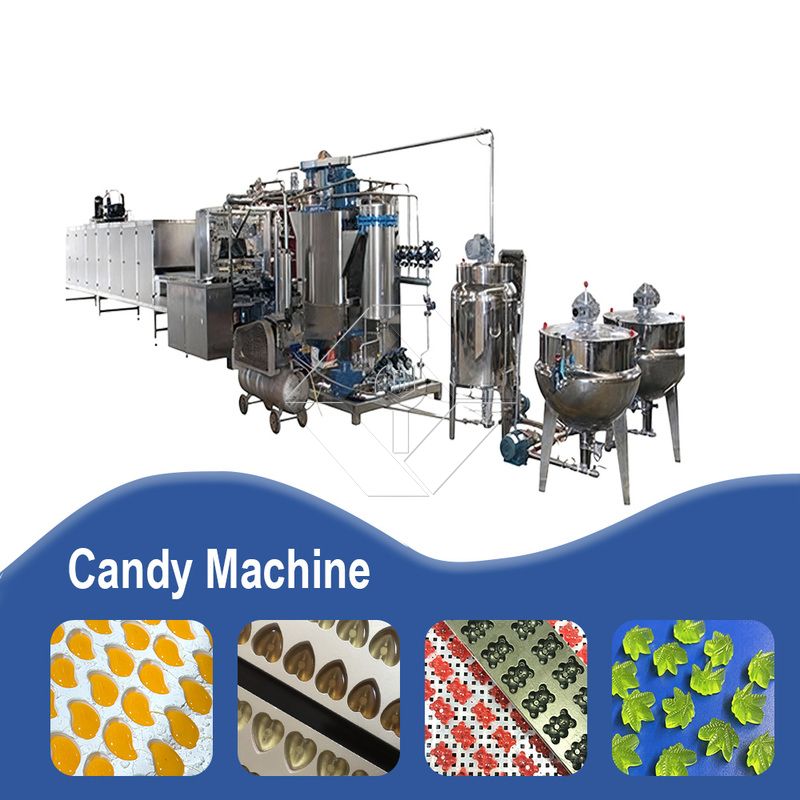 Hard/Soft/Jelly/Lollipop Candy Making Line